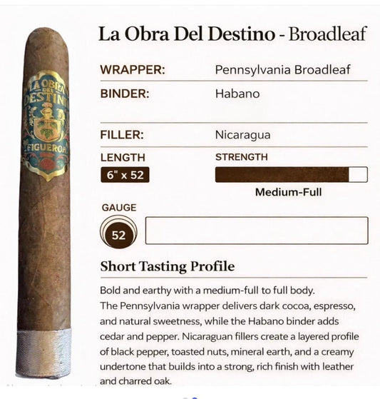 LA OBRA DEL DESTINO BROADLEAF