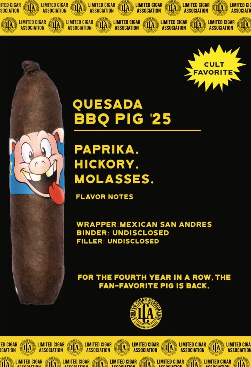 LCA BBQ Pig 2025 by Quesada