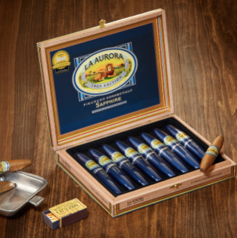 La Aurora Preferidos 1903 Edition Sapphire Tubo