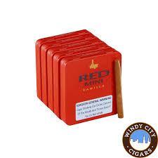 Villiger Red Mini Vanilla  (NON FILTERED)