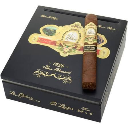 LA GALERA 1936 BOX PRESSED TORO EL LECTOR 6x54