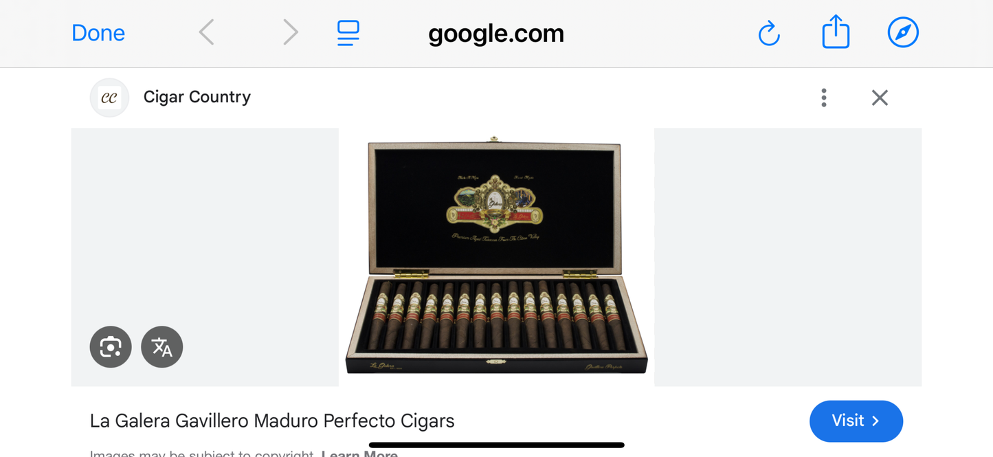 La Galera Maduro Gavillero 6x48