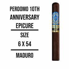 Perdomo Reserve 10th Anniversary Maduro Epicure 6" * 54
