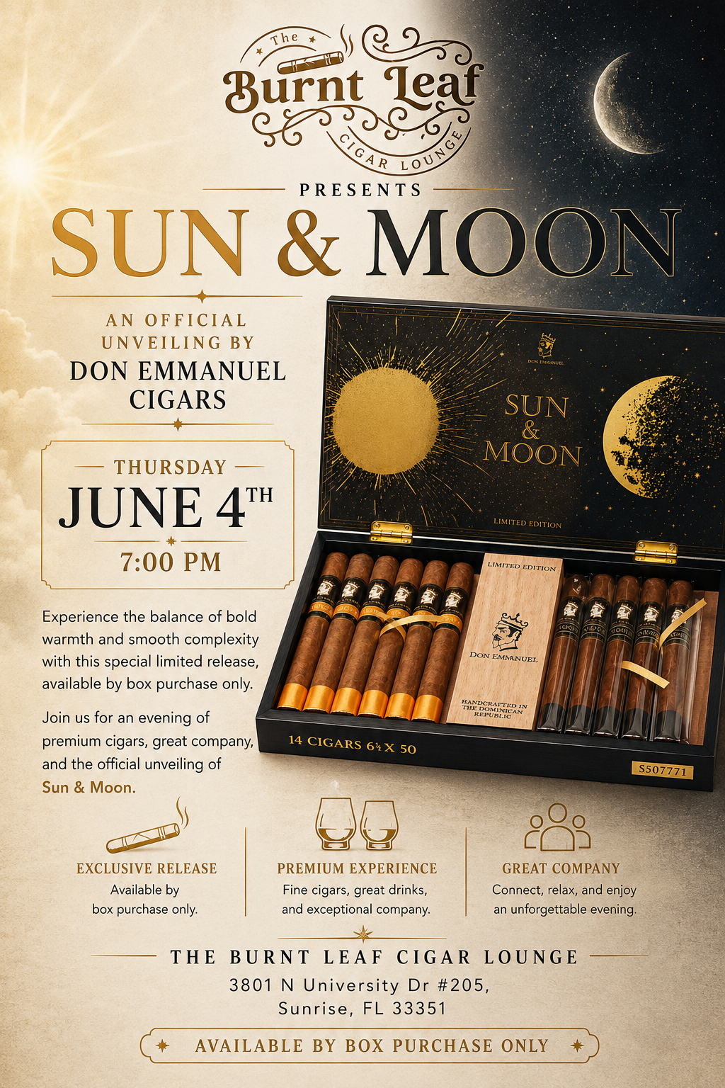 SUN AND THE MOON BY DON EMMANUEL LE