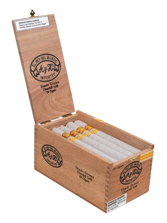EL REY DEL MUNDO SHADE GROWN CHURCHILL 7 BY 48