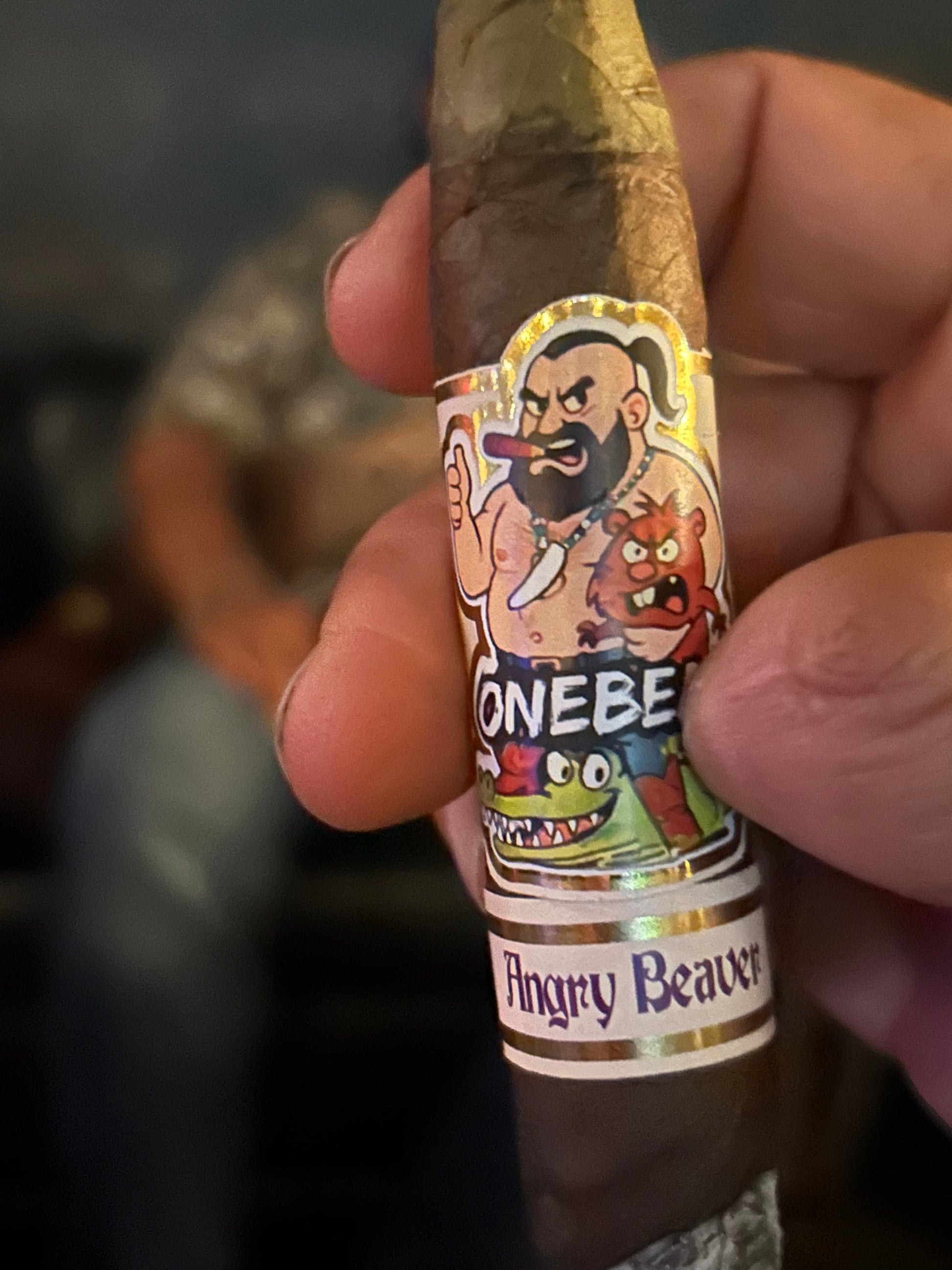 The Gus One Bear Cigar by Ang (Angry) Beaver