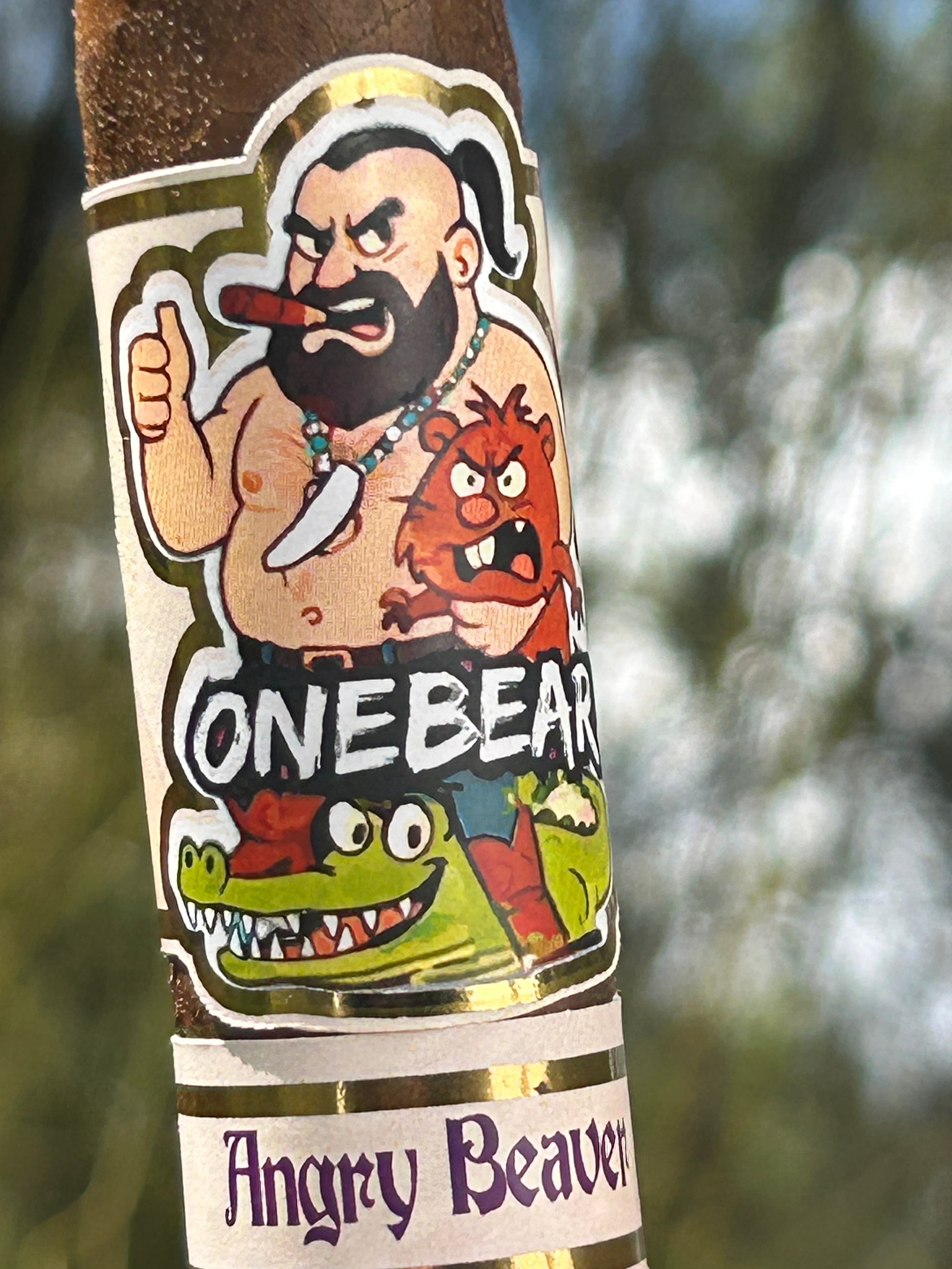 The Gus One Bear Cigar by Ang (Angry) Beaver