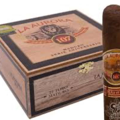 La Aurora 107 USA Maduro Gran Toro