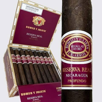 ROMEO Y JULIETA RESERVA REAL NICARAGUA PROFUNDO TORO