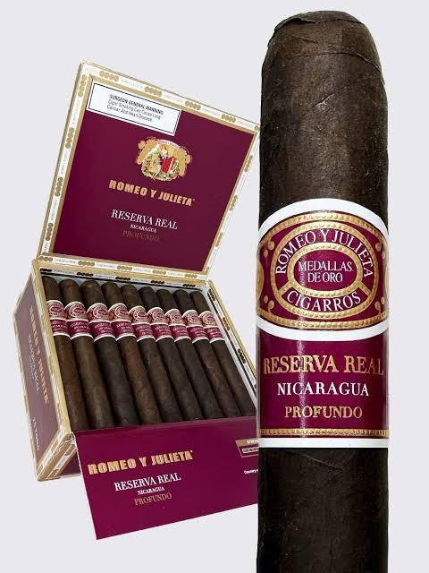 ROMEO Y JULIETA RESERVA REAL NICARAGUA PROFUNDO TORO
