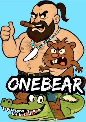 The Gus One Bear Cigar by Ang (Angry) Beaver