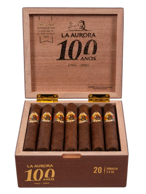 La Aurora 100 Años Robusto 5x50