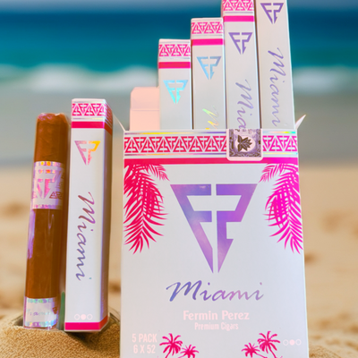 Fermin Perez (Limited )Miami 5 Box Set w/signature ashtray
