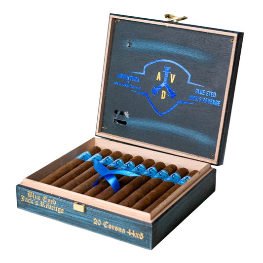 Adventura Blue Eyed Jack’s Revenge Maduro “High Tide” Diadema 6½ × 50