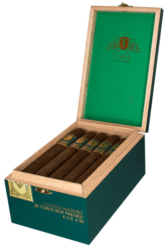 LUCIANO Tiago Clasico Maduro Toro 6 1/2 x 50