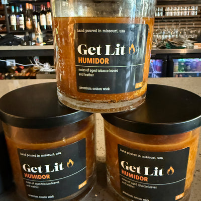 GET LIT BURNT LEAF CANDEL