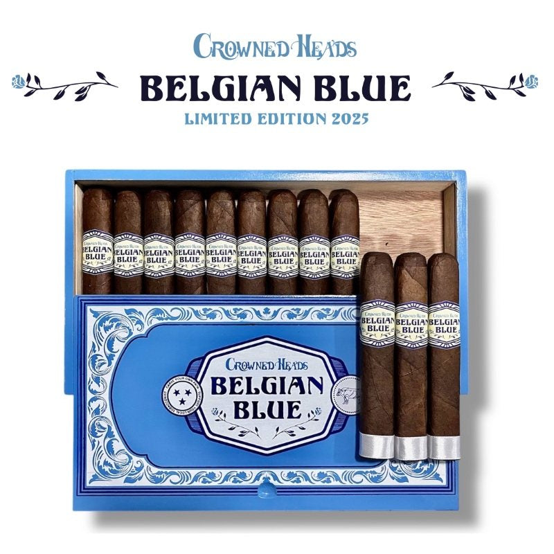 Crowned Heads Belgian
Blue LIMITED EDITION 5 1/2 x 56