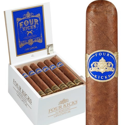 Crowned Heads Four Kicks Capa Especial Robusto Cigars  5 5/8