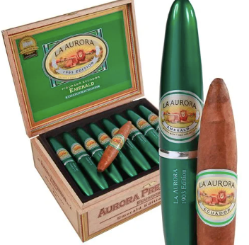 La Aurora Preferidos Emerald No. 2 Tubos 5x54