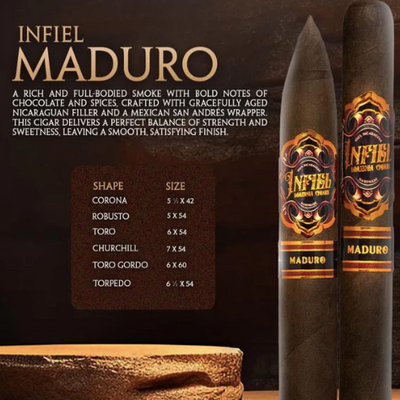 Infiel Maduro Toro 6x54