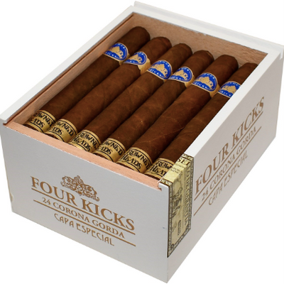 Crowned Heads Four Kicks Capa Especial Robusto Cigars  5 5/8