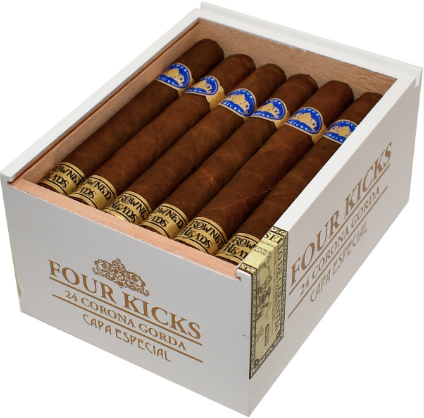 Crowned Heads Four Kicks Capa Especial Robusto Cigars  5 5/8
