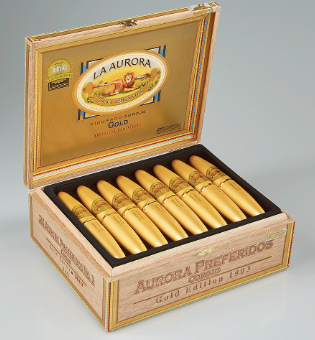 La Aurora Preferidos Corojo Gold Tubes 5x54