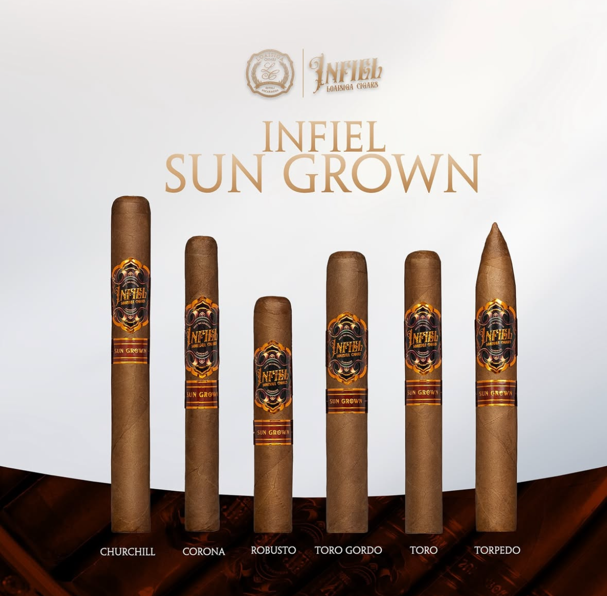 Infiel Sun Grown Toro 6x54 (Box of 6)