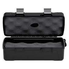 10 Cigar Travel Humidor, XIKAR BLK